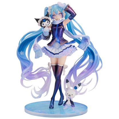 Vocaloid Snow Miku x Kuromi 1/7 Scale Figure