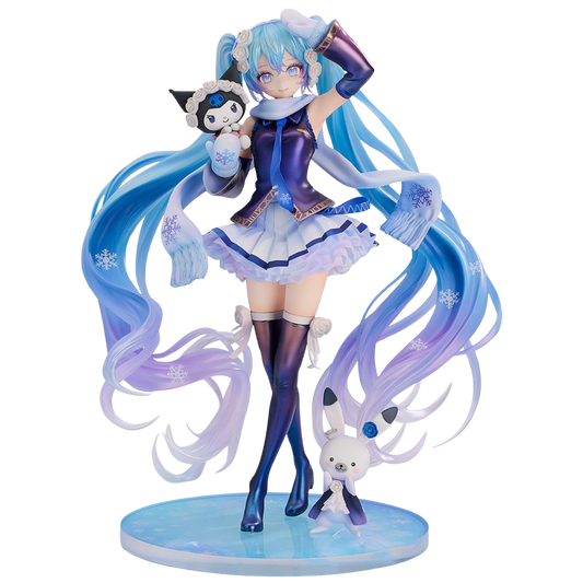 Vocaloid Snow Miku x Kuromi 1/7 Scale Figure