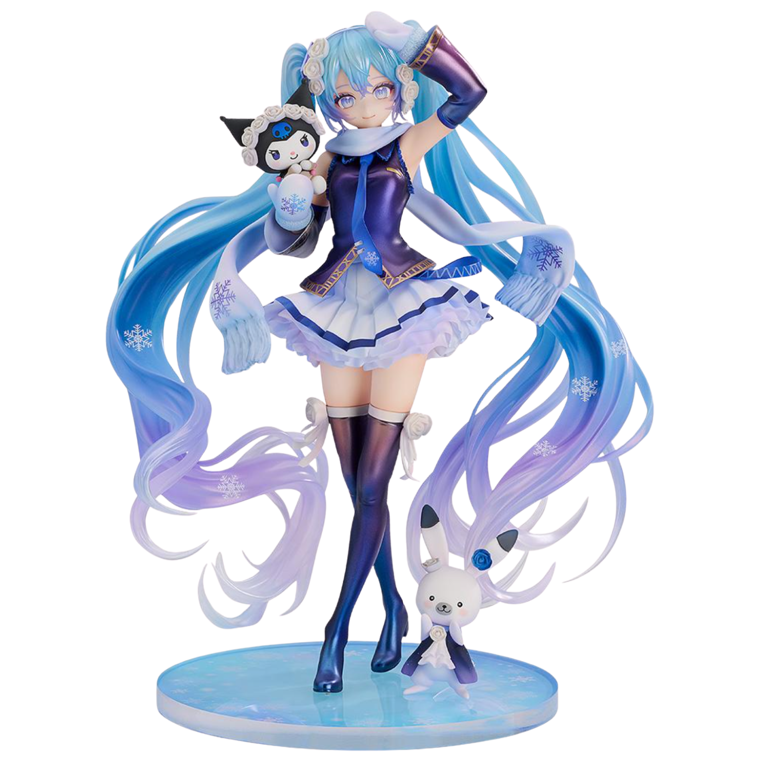 Vocaloid Snow Miku x Kuromi 1/7 Scale Figure