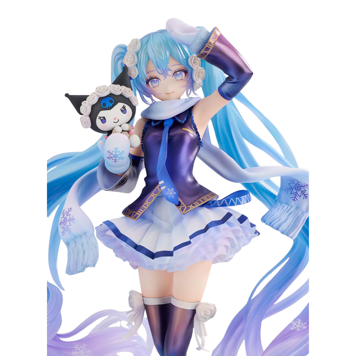 Vocaloid Snow Miku x Kuromi 1/7 Scale Figure