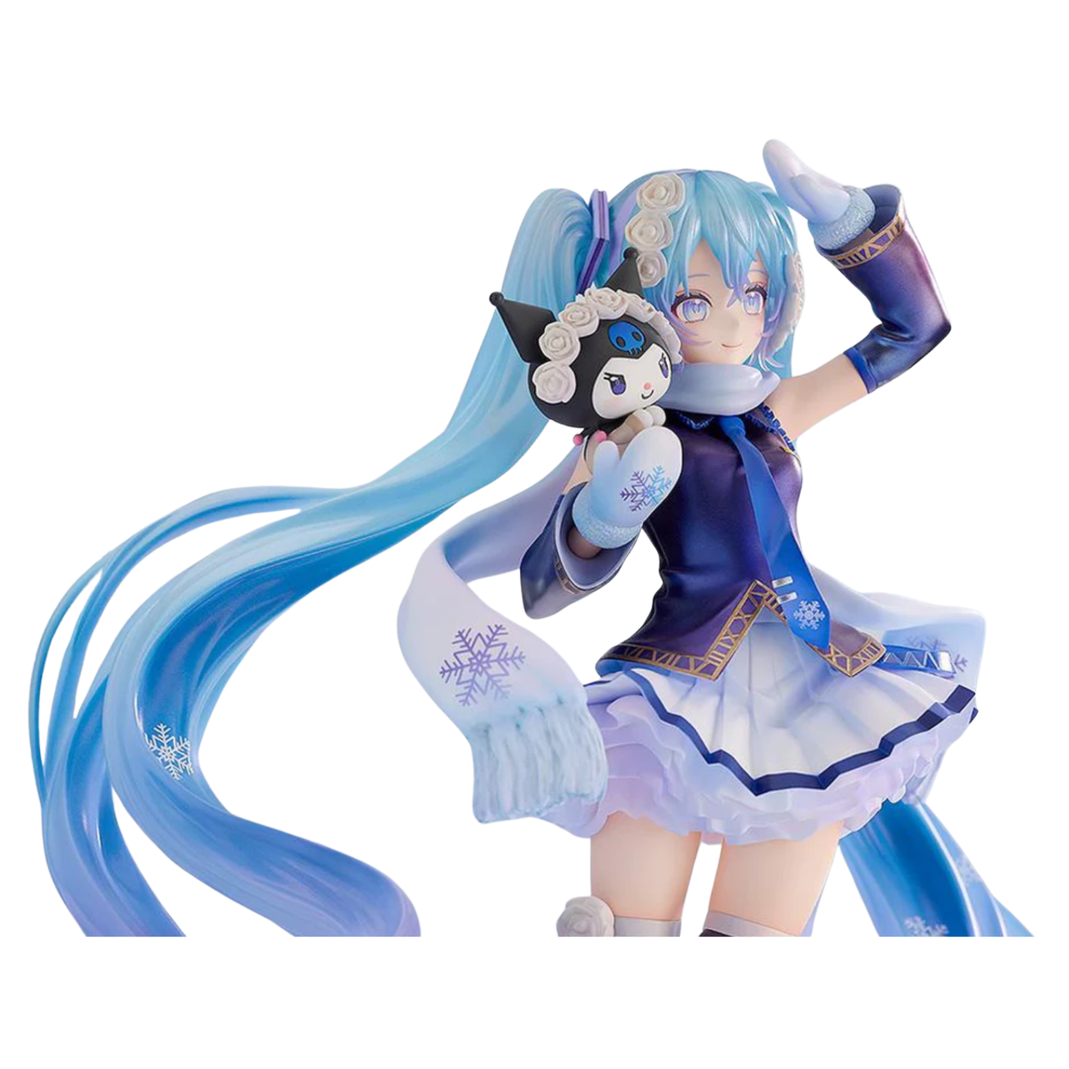 Vocaloid Snow Miku x Kuromi 1/7 Scale Figure