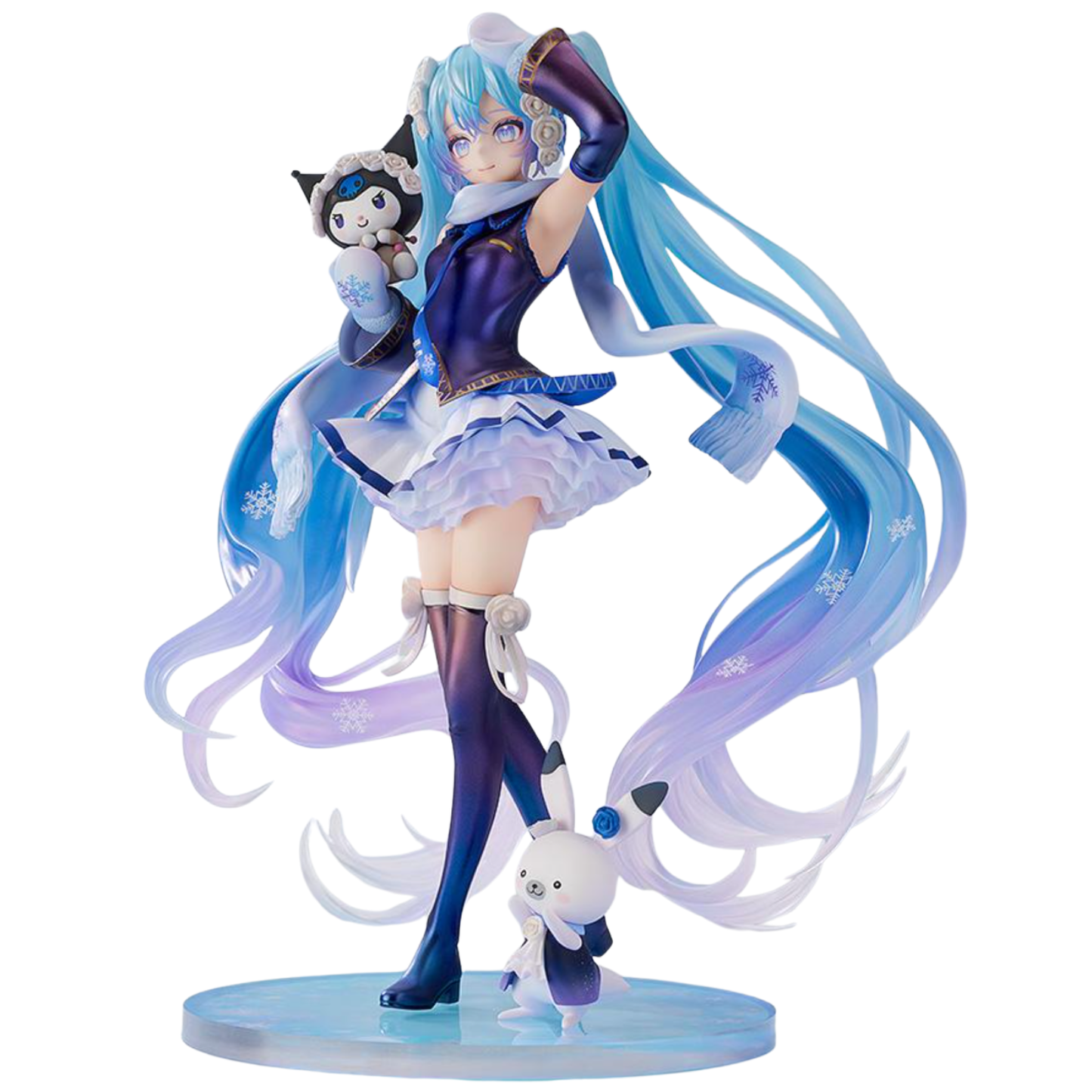 Vocaloid Snow Miku x Kuromi 1/7 Scale Figure