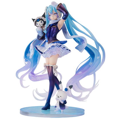 Vocaloid Snow Miku x Kuromi 1/7 Scale Figure