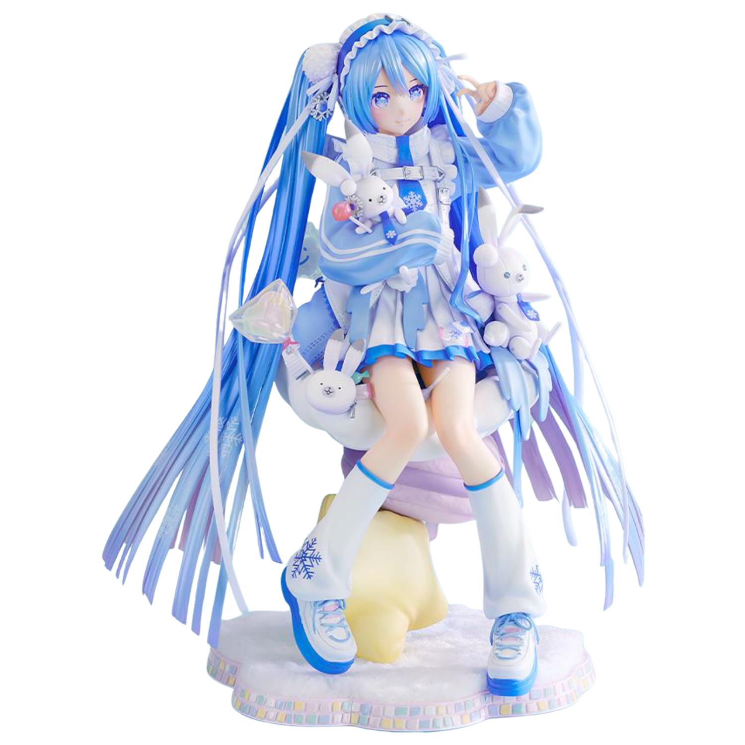 Vocaloid Snow Miku (Yukiiro Pop Ver.) 1/7 Scale Figure