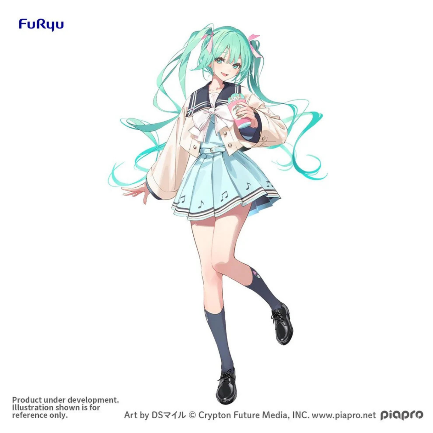 Vocaloid Sweet School Life Hatsune Miku (Pure Ver.) Figure