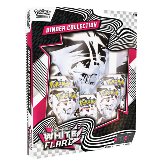 White Flare Binder Collection